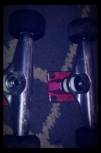 Add wood kit trucks bearings and wheels